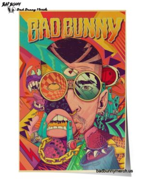 Bad Bunny Cool Poster BBNP4