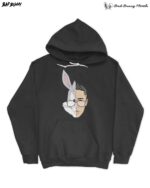 Bad Bunny Face Hoodie BBNH40