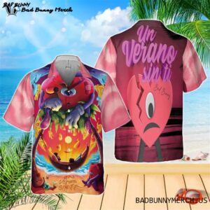 Bad Bunny Hawaiian Shirt BBNHW3