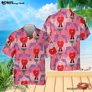 Bad Bunny Hawaiian Shirt BBNHW6