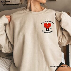 Bad Bunny Heart Sweatshirt BBNS12