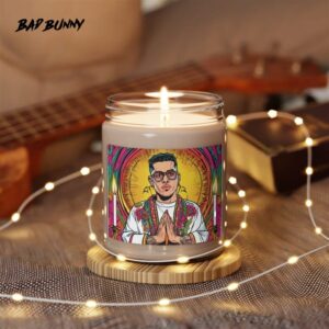 Bad Bunny Mexican Style Prayer Candle