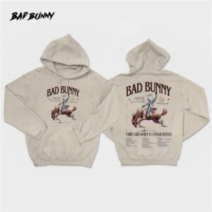Bad Bunny Nadie Sabe Cowboy Hoodie