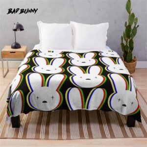 Bad Bunny Pattern Blanket