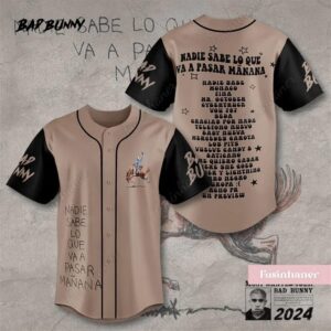 Bad Bunny Trendy Baseball Jersey