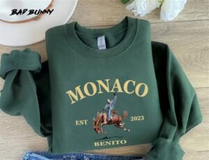 Retro Monaco Sweatshirt BBNS4 green