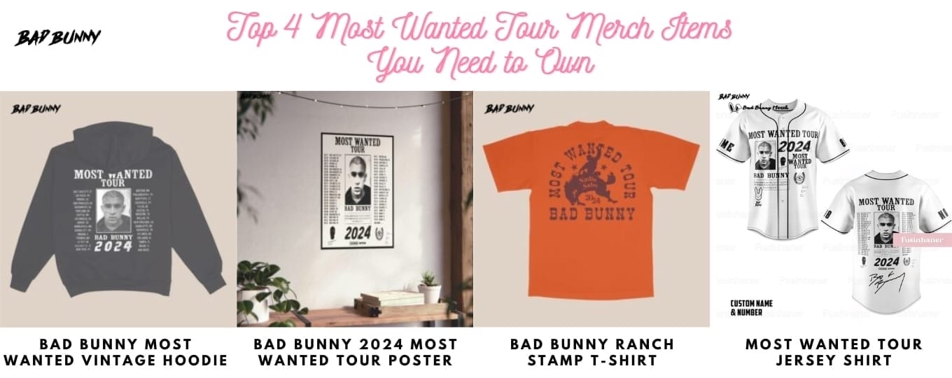 Top 4 Most Wanted Tour Merch Items You Need to Own
